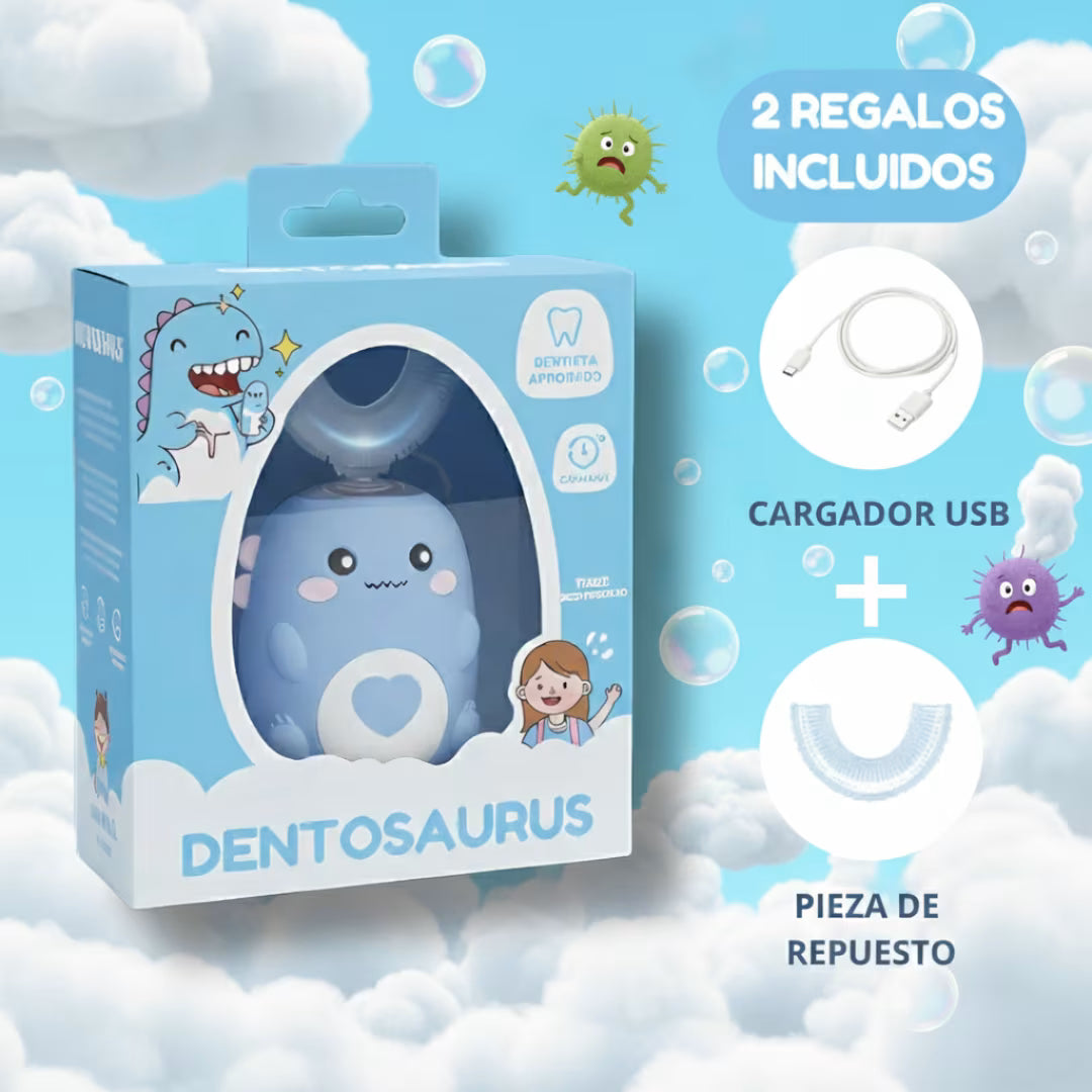 Dentosaurus™ Cepillado 360° sin esfuerzo
