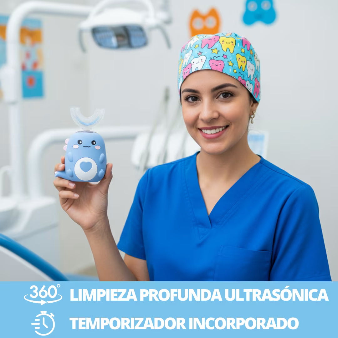 Dentosaurus™ Cepillado 360° sin esfuerzo