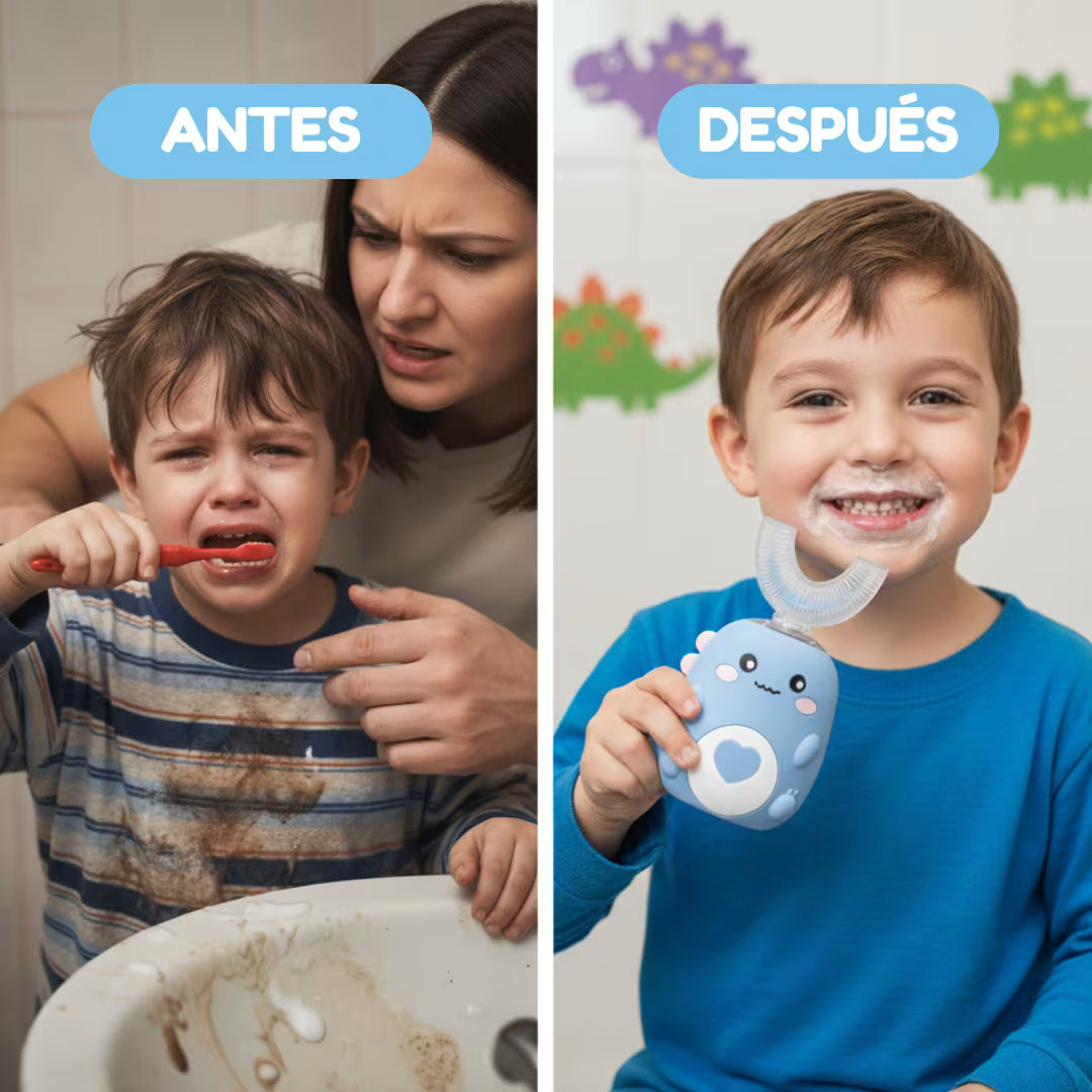 Dentosaurus™ Cepillado 360° sin esfuerzo